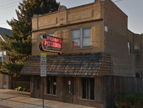 Frank's Pizzeria from Google Street View