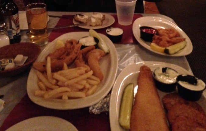 Fried Fish at Steve's Lounge, Hegewisch