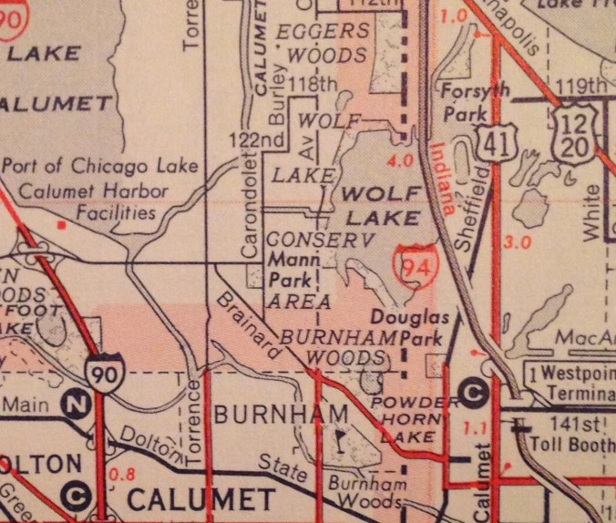 Hegewisch Map