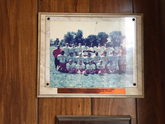 Hegewisch Bulldogs, 2001 - Pudgy's Wall of Fame