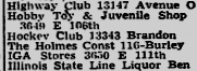 Hockey Club, 13343 S. Brandon, Hegewisch