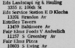 Roman's Tavern, 1965 – Version 7