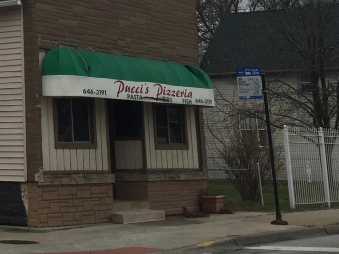 Pucci's at the bus stop