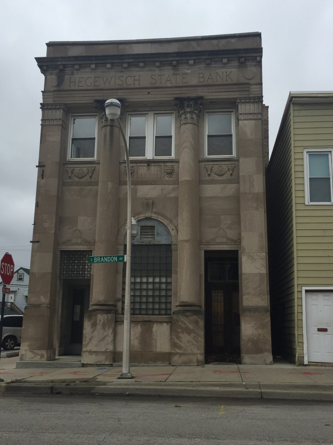 Hegewisch State Bank (Blondie's Lounge) - Brandon Avenue - Pudgy's Pizza, Hegewisch - Chicago Pizza Hound