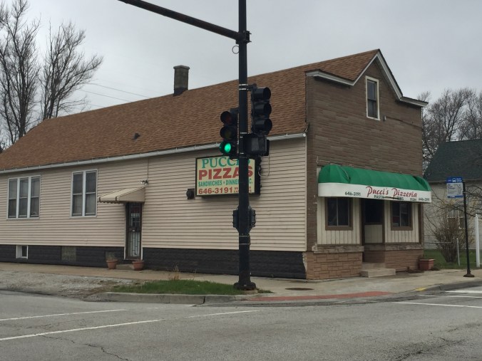 Pucci's, Larry's, and Bus Stop Pizza - Pudgy's Pizza, Hegewisch - Chicago Pizza Hound