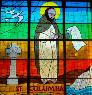 Stained Glass Columba 04