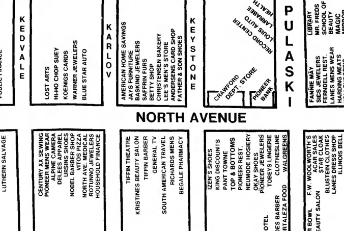 Vito's Pizza in the North-Pulaski Shopping District - News Journal, December 18, 1974