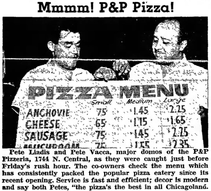 Perry's Pizza Joynt, Northlake, Illinois - Chicago Pizza Hound