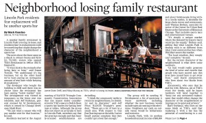 Perry's Pizza Joynt, Northlake, Illinois - Chicago Pizza Hound - Tiritilli's