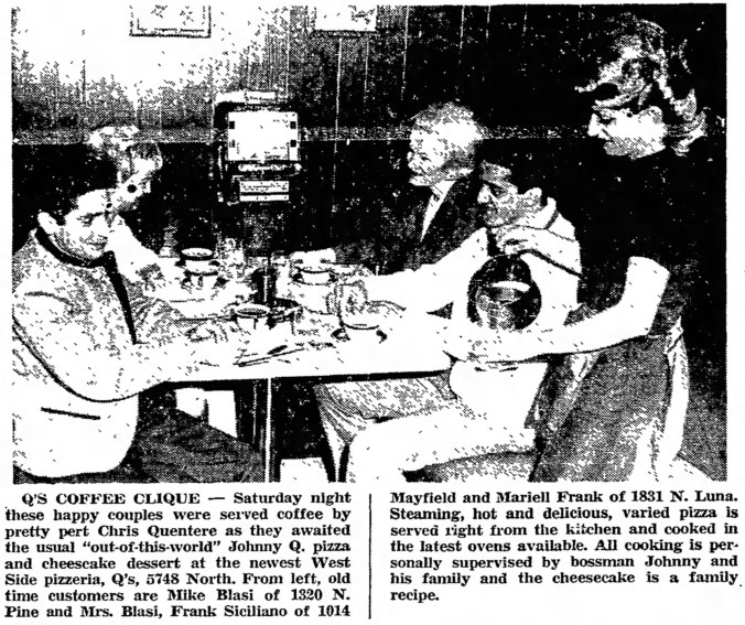 Q's Coffee Clique - The Garfieldian, November 11, 1964