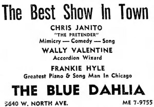 Supper Clubs, Nightclubs, and Lounges - Chicago Pizza Hound