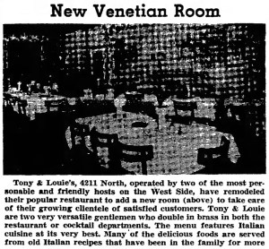 Supper Clubs, Nightclubs, and Lounges - Chicago Pizza Hound