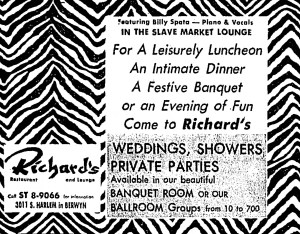 Supper Clubs, Nightclubs, and Lounges - Chicago Pizza Hound