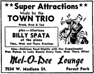 Supper Clubs, Nightclubs, and Lounges - Chicago Pizza Hound