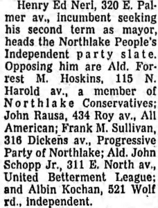 Perry's Pizza Joynt, Northlake, Illinois - Chicago Pizza Hound