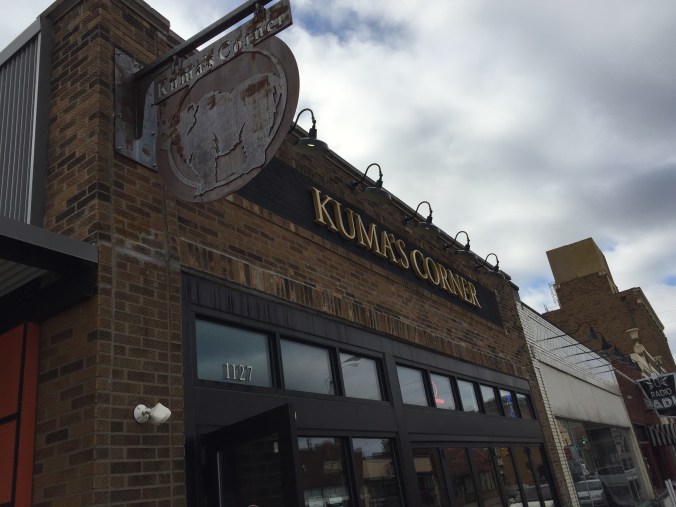 Burgers at Kuma's - 1127 Prospect St., Indy