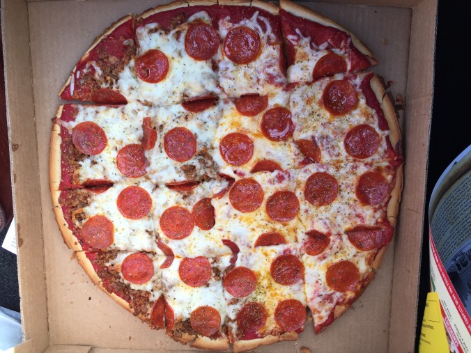 Thin Crust Pizza from Mickey & Bill's, Indianapolis