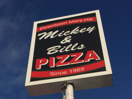 Mickey &amp; Bill's Sign - Downtown Mars Hill Since 1965